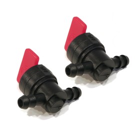 The ROP Shop (Pack of 2) Fuel Shutoff Valve for Briggs & Stratton 491860, 494768 Mower Engine