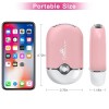 mlogiroa Lash Fan Mini Portable Eyelash Fan Handheld for Eyelash