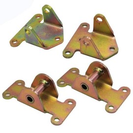 4PC SBC BBC Solid Motor Engine Mount Combo Fits 1973-1990 Camaro Firebird Impala