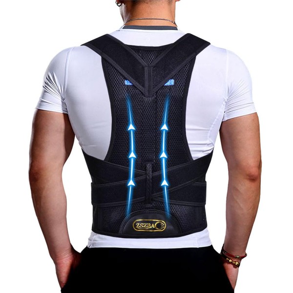 ZSZBACE Posture Supporter, Cat Back Belt, Posture Belt, Unisex, Sweat