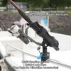 HITORHIKE Fishing Rod Holder Universal Fit Kit Allows for 360-degree