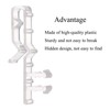 Valance Clips for Blinds, 10 Pieces Blind Clips 2.1 Inch