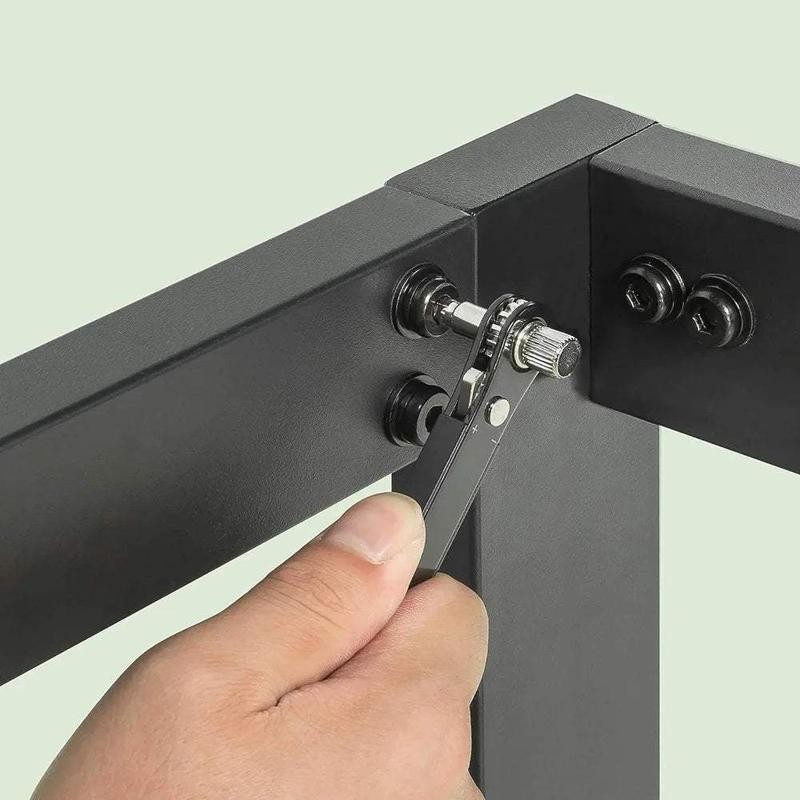 Simple Modern Bedframe: Ol' Reliable - Size: Black Full, Ships