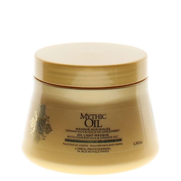 L'Oreal Professional Mythic Oil Mask, Normal to Fine Hair, 200 ml