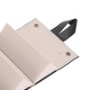5 Slot Eyeglasses Storage Case Black Folding Multi Compartment Sunglass