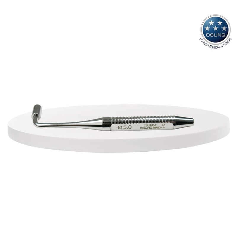 OSUNG Hand Tissue Punch, L shape, 5.0mm Dia, TPH50C, 2