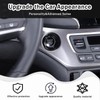 HIRUFAIT Engine Start Stop Switch Button Frame Trim for Honda