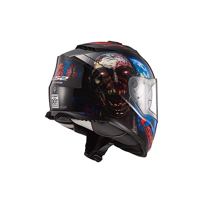 LS2 Helmets Assault Full Face Motorcycle Helmet W/SunShield (I Heart