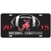 Alabama Crimson Tide 2015 National Champions Laser Cut License Plate