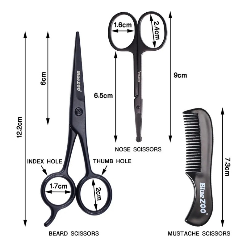 Para / Tijeras For Barba For Hombre, Tijeras For Bigote