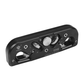 HONGDUI DJ11S Woodworking Chamfering Plane with 3 Replacement Carbide Blades Double Edge Angler Chamfering Plane