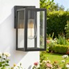 Bestshared Exterior Wall Lantern, Outdoor Wall Sconce, Patio Lighting Fixture