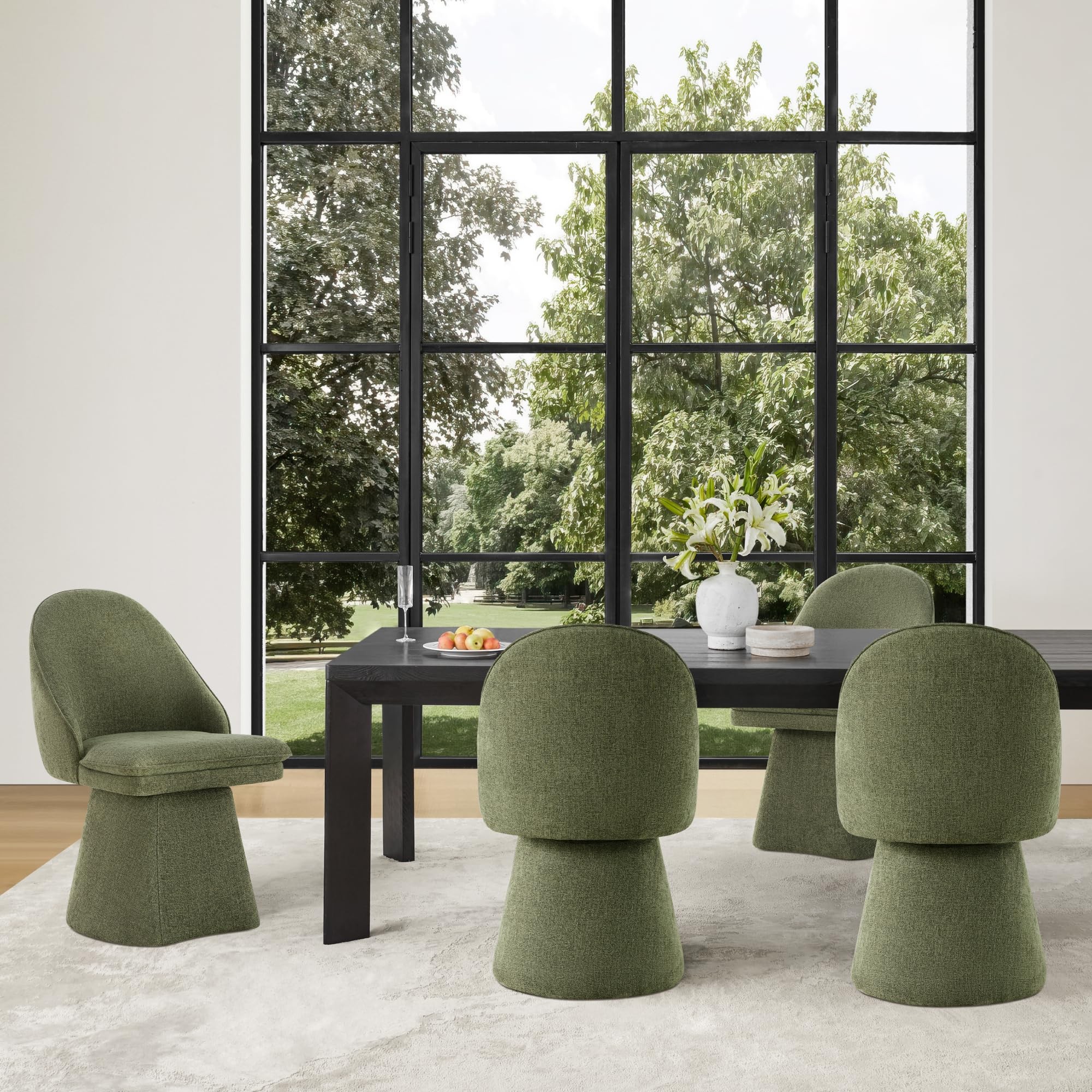 KISLOT Swivel Dining Chairs - Thumbnail 2