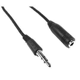 TRONWIRE 3.5mm Male to Female Jack Audio Male Extension Aux Cable Adapter for Headphones Smartphones 10-Foot