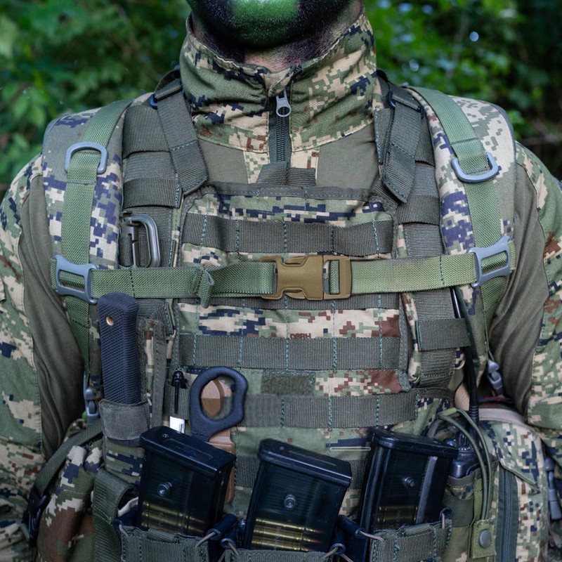 Qavctw 2x 1'' Buckle Quick Side Release Buckle for Tactical