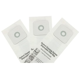 MaxLLTo Replacement 3 Piece Set Vacuum Bags for Nutone Central Vacuums 6 Gallon CV-350 CV-352 CV-353 CV-450 CV-653 CV-750 PP-500 PP-600 PP-650