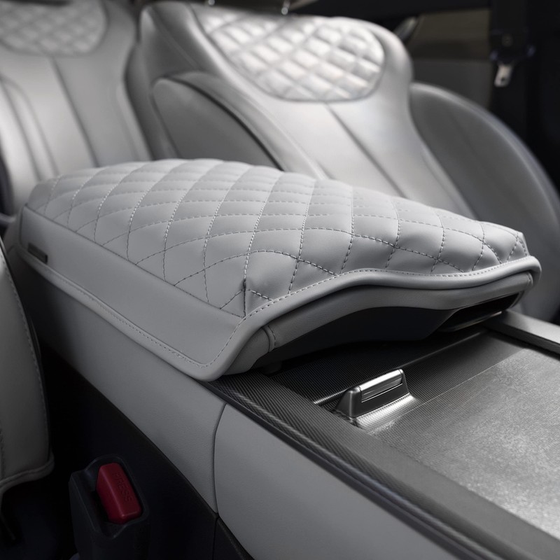 KMMOTORS Center Console Cover for Palisade(2019-2025), Thick Armrest Cushion, Console