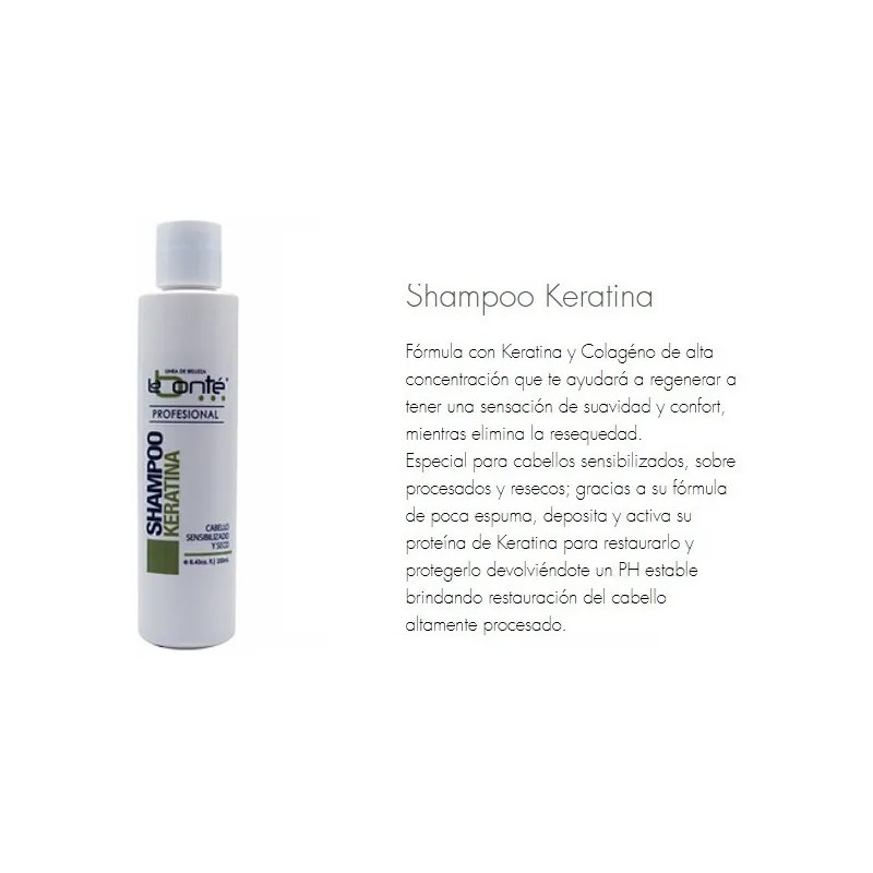 Kit Labont Shampoo Vitamina E Keratina Seda