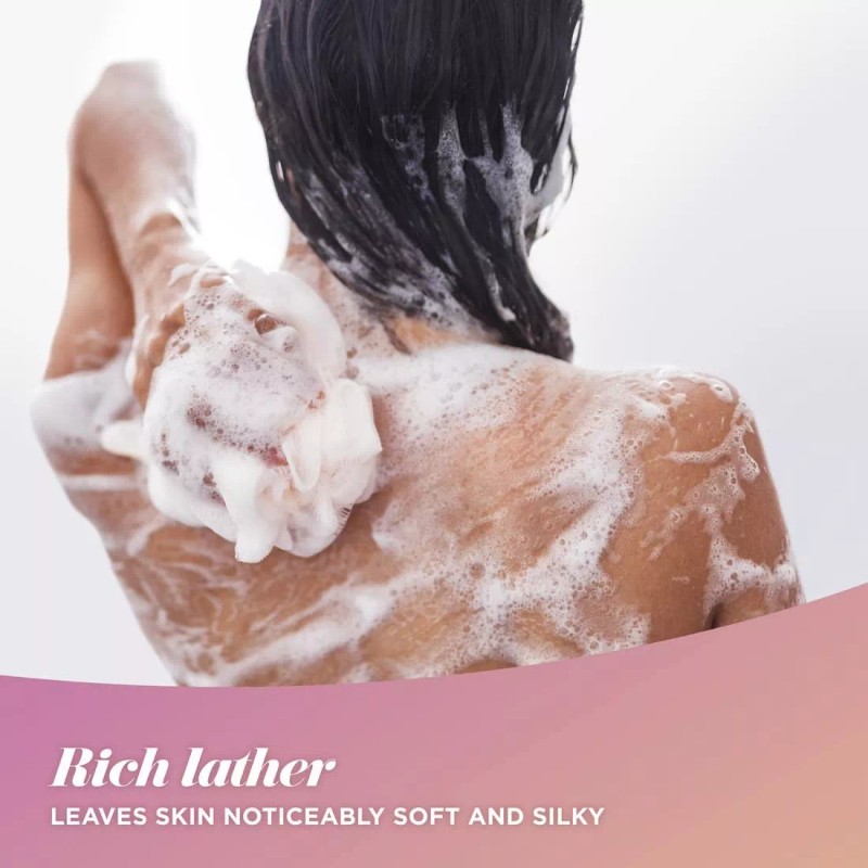 Caress Body Wash With Silk Extract For Noticeably Silky, Soft