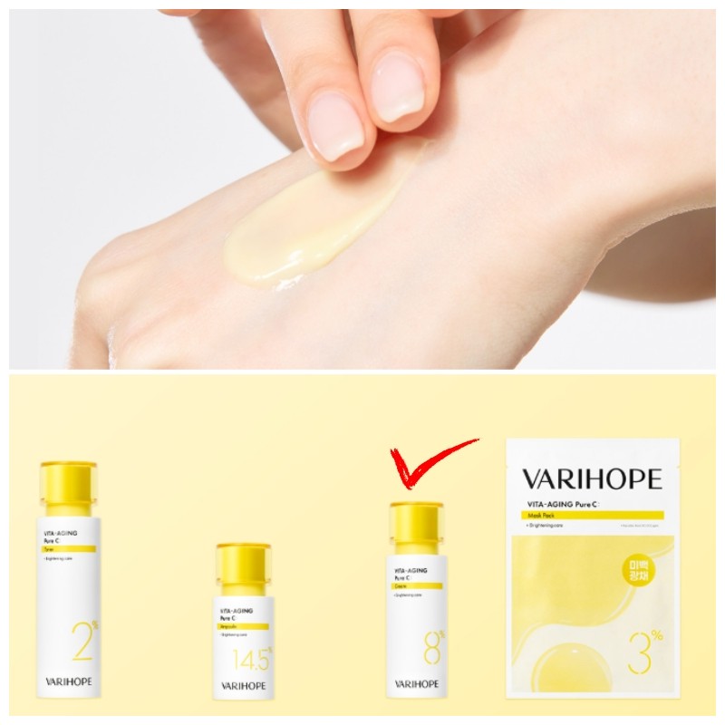 VARI:HOPE 8 Days Vita‑Aging Pure C Cream 40ml
