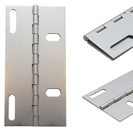 Boat Piano Hinge 18687 | 6 x 3 Inch Aluminum 16 Gauge