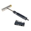 SE 24-Piece Tool Kit with Dual Head Hammer, Interchangeable Bits,