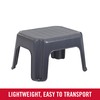 Rubbermaid One-Step Stool, Bisque, Holds up to 200 Pounds, Ideal