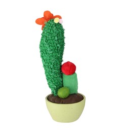 Northlight 12" Green Potted Mixed Artificial Plush Cactus Plant