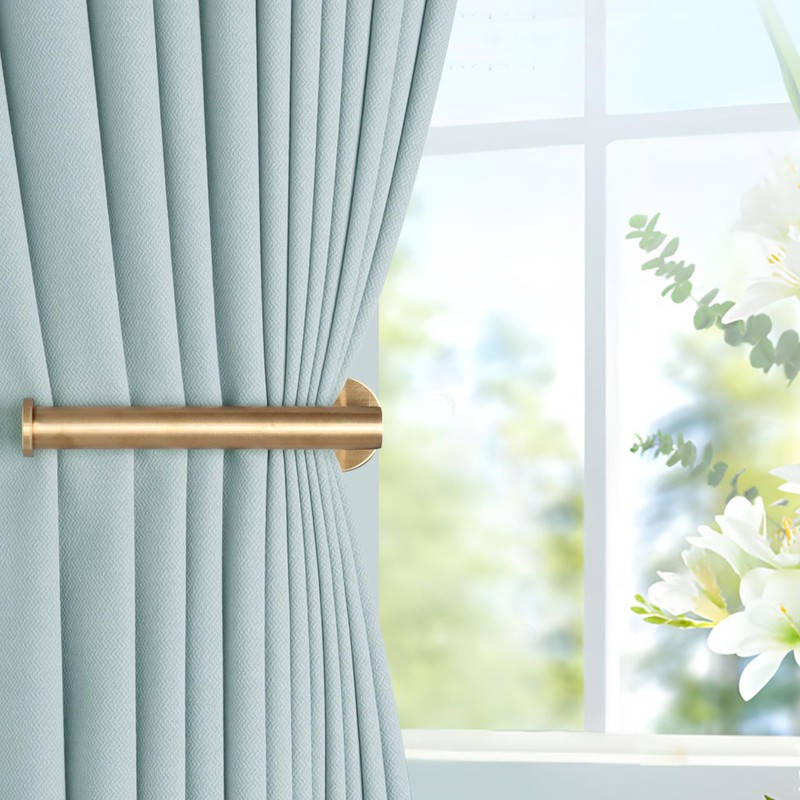 Groleca 4 Pack Adhesive Curtain Holdbacks - No Drill Curtain