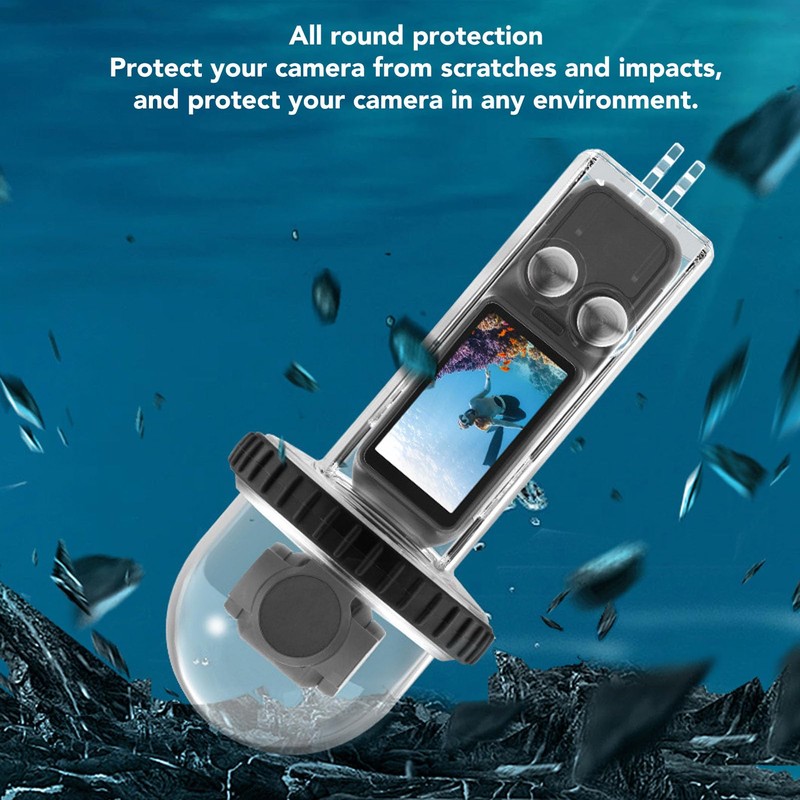 Housing Case Underwater for OSMO Pocket 3-40m/131ft Waterproof Camera Dive