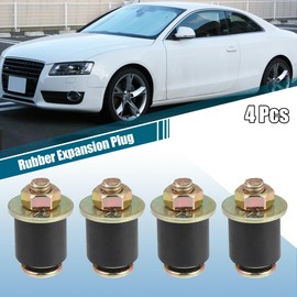 X AUTOHAUX Set of 4 car rubber extensions, freezer plug suitable for hole 3/4 inch - 7/8 inch, 19 mm - 22 mm
