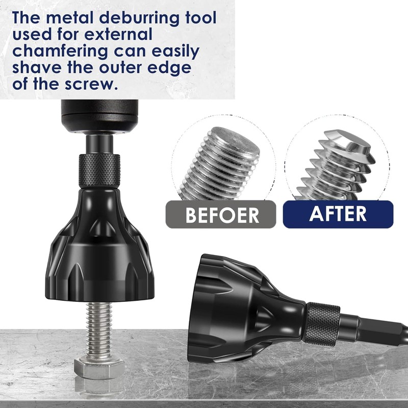 Deburring External Chamfer Tool Pipe Deburring Tool with Tungsten Steel