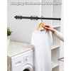 12" Valet Rod for Closet Pull Out, Adjustable extending closet