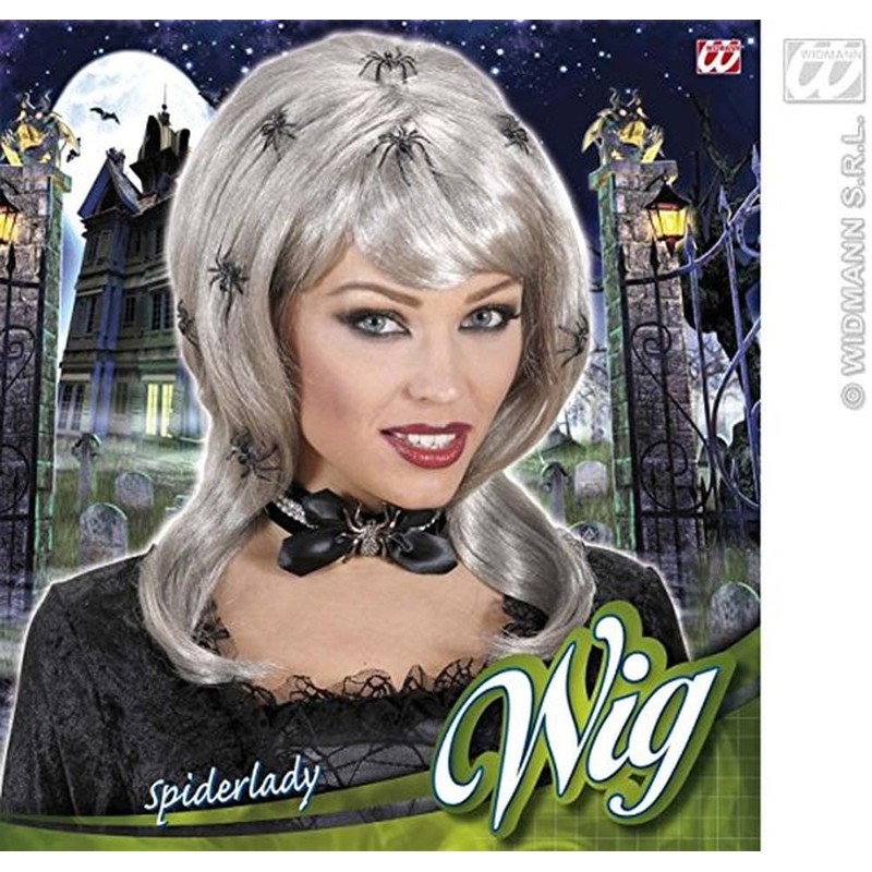 Ladies Spiderlady s With Spiders In Polybag Wig for Hair