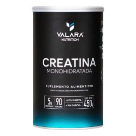 Creatina Monohidratada Micronizada En Polvo | Alta Pureza Certificada | Con Scoop Dosificador - Creatine Monohydrate Pre Entreno - Platinum - Creatina Mujer / Hombre - Gym - 450g - VALARA