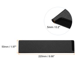 uxcell Knife Edge Guards 8.7"x2" ABS Knife Cover Sleeves Knife Case Blade Protector Universal Knife Sheath for Home Kitchen Knife