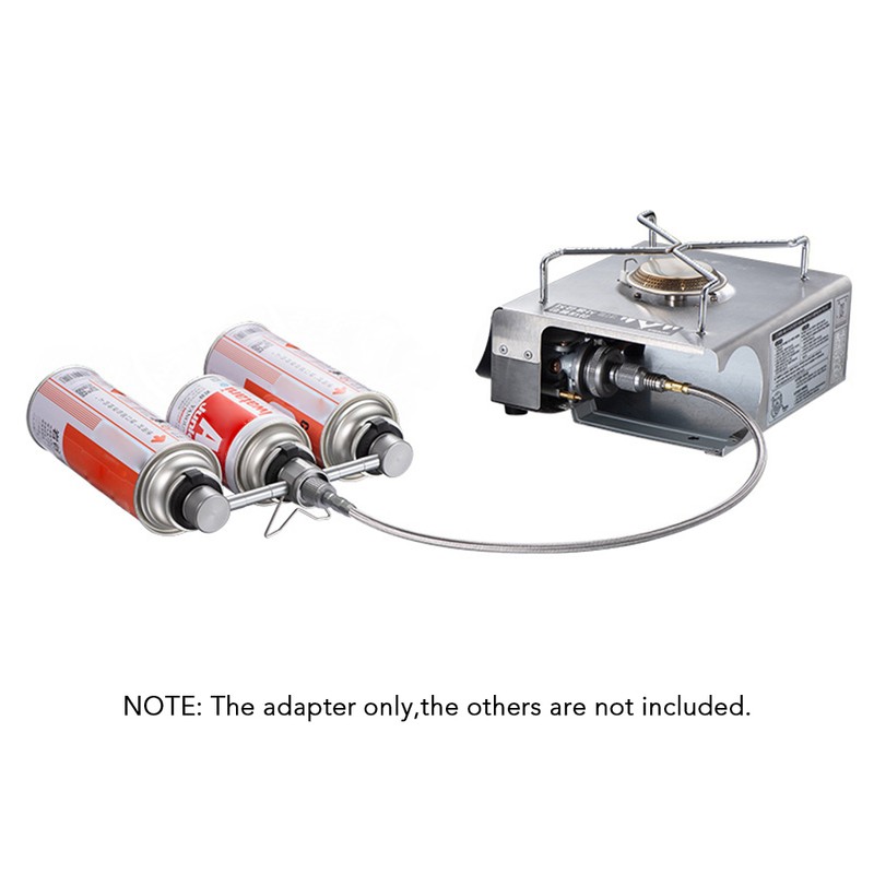 3 In 1 Butane Adapter with Stable Bracket Gas Cartridge