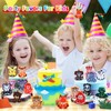 Kids Party Favors 16PCS Animal Mini Pop Keychain,Goodie Bags Stuffers