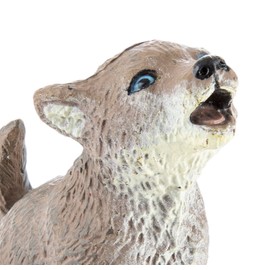 Safari Ltd. Wolf Pup Figurine - Detailed 1.85" Plastic Model Figure - Fun Play Toy for Boys, Girls & Kids Ages 1+