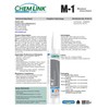 Chemlink M-1 (Gray) Structural Adhesive Sealant 10.1 oz Cartridge (1