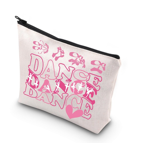 WCGXKO Dancer Survival Kit Dancer Gift Zipper Pouch Makeup Bag