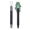 Cream Eyeshadow Stick Green, Metallic Shimmer Eyeshadow Stick with Dual-Ended