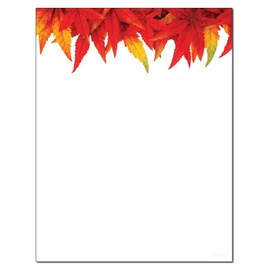 Autumn Splendor Letterhead Laser & Inkjet Printer Paper - 25 Sheets