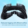 Facial Interface for Meta/Oculus Quest 3, Sweat-Proof Breathable Cooling Face