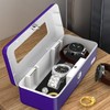 AICase Biometric Fingerprint Storage Box,AICase Portable Cash Jewelry Security Case