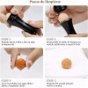 3pz Rodillo Piedra Volcánica Absorbe Grasa Facial Full