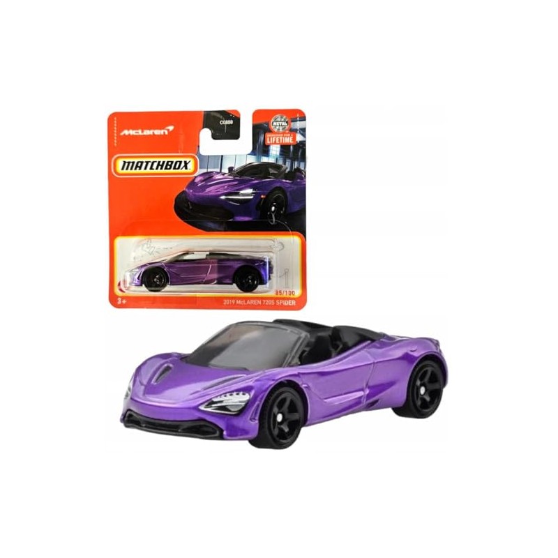 Matchbox C0859 1:64 Single Cars 2019 MCLAREN 720S Spider HVP15