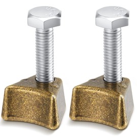 MorningRo 2 Pcs Pool Ladder Anchors Bronze Wedge Assembly Swimming Pool Stair Rail Anchor with Bolt Compatible with Perma Cast 3", 4" Hand Rail Anchors Sockets Ladder Parts Brackets