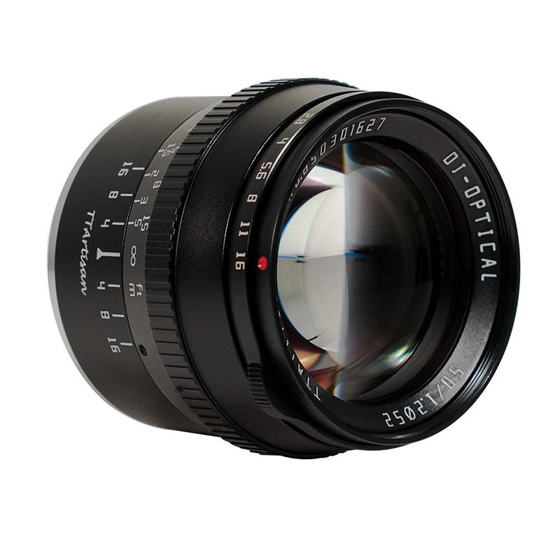 TTArtisan 50mm F1.2 APS-C Manual Focus Large Aperture Lens Suitable