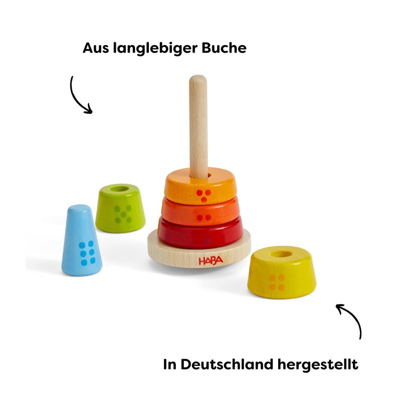 HABA 2010995001 plug-in tower colourful August-Grosch-Straße 28-38 96476 Bad Rodach